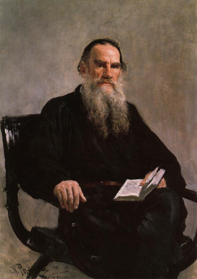 Portrait of Leo Tolstoy